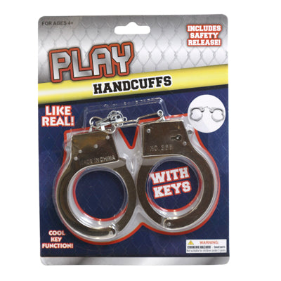 Handcuff Metal Diecast W/keys Blistercard