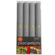 4 Piece Rolled Placemats