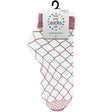 Legale 1 Pair Mesh Anklet Large Fishnet Blush Ladies Shoe Size 4-10