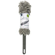 2-in-1 Chenille Duster & Mesh Sponge with Handle