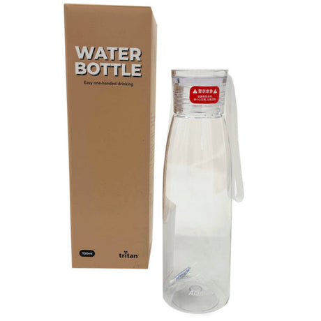 24 oz Spill Resistant Plastic Portable Water Bottle Jar with Silicone Handle in Assorted Colors