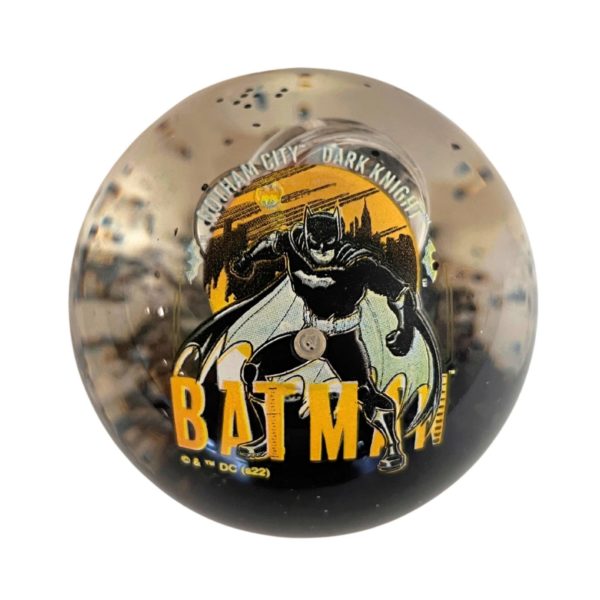 Batman 3" Light Up Glitter Water Ball in Display