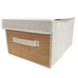 Foldable Fabric Storage Bin with Lid Collapsible Organizer Box