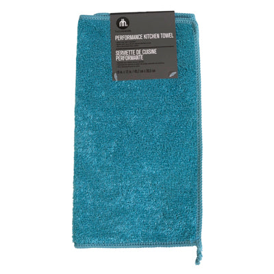 Performance Kitchen Towel Bamboo Teal 18 X 12 Peggable