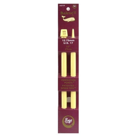 Balene Jumbo Size 17 12.75mm Knitting Needles