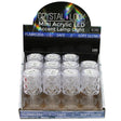 4.75" Crystal Mini Acrylic LED Accent Lamp Light in Countertop Display