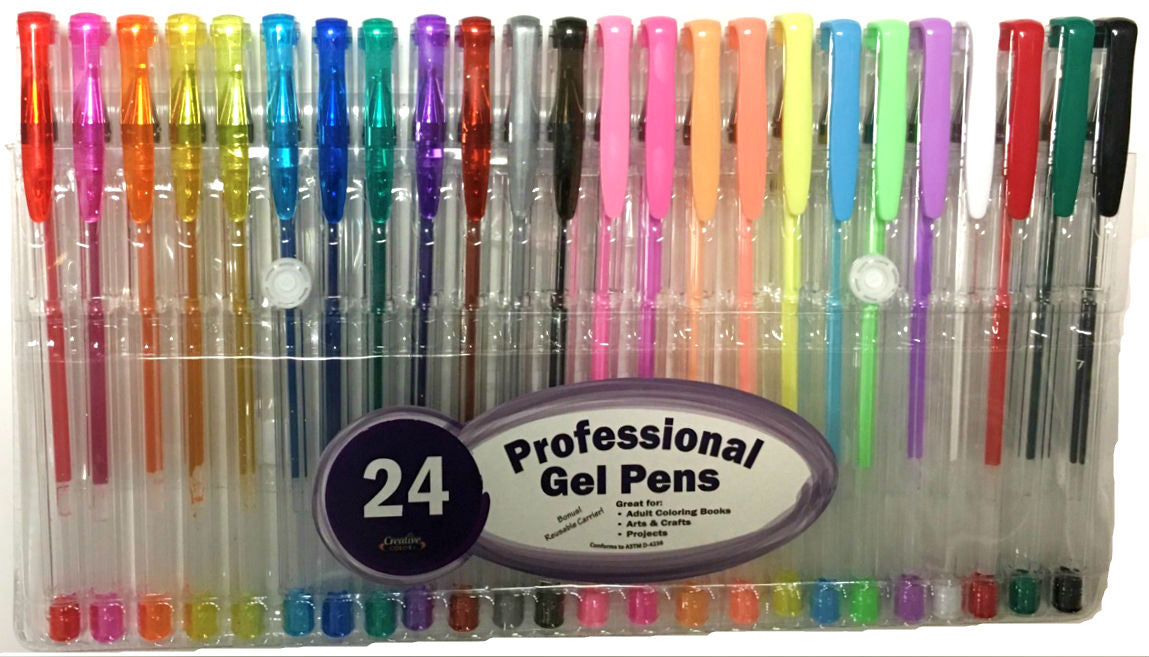 Gel Pens - 24-Packs