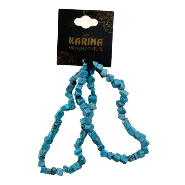 Karina French Couture 2 Pack Turqoise Stretchy Bracelet