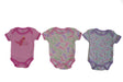 Printed Baby Rompers - 3-Packs - Dinosaur & Floral Print