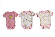 Printed Baby Rompers - 3-Packs - Jungle Animal & Rainbow Print