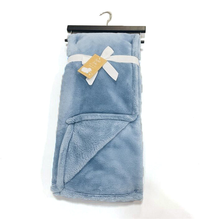 30 x 40 Coco Flannel Blanket - Blue