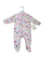 Printed Newborn Onesies w/ Zipper - 0-9M - Unicorn & Rainbow Print