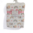30 x 40 Soft Plush Printed Blankets - Rainbow Print