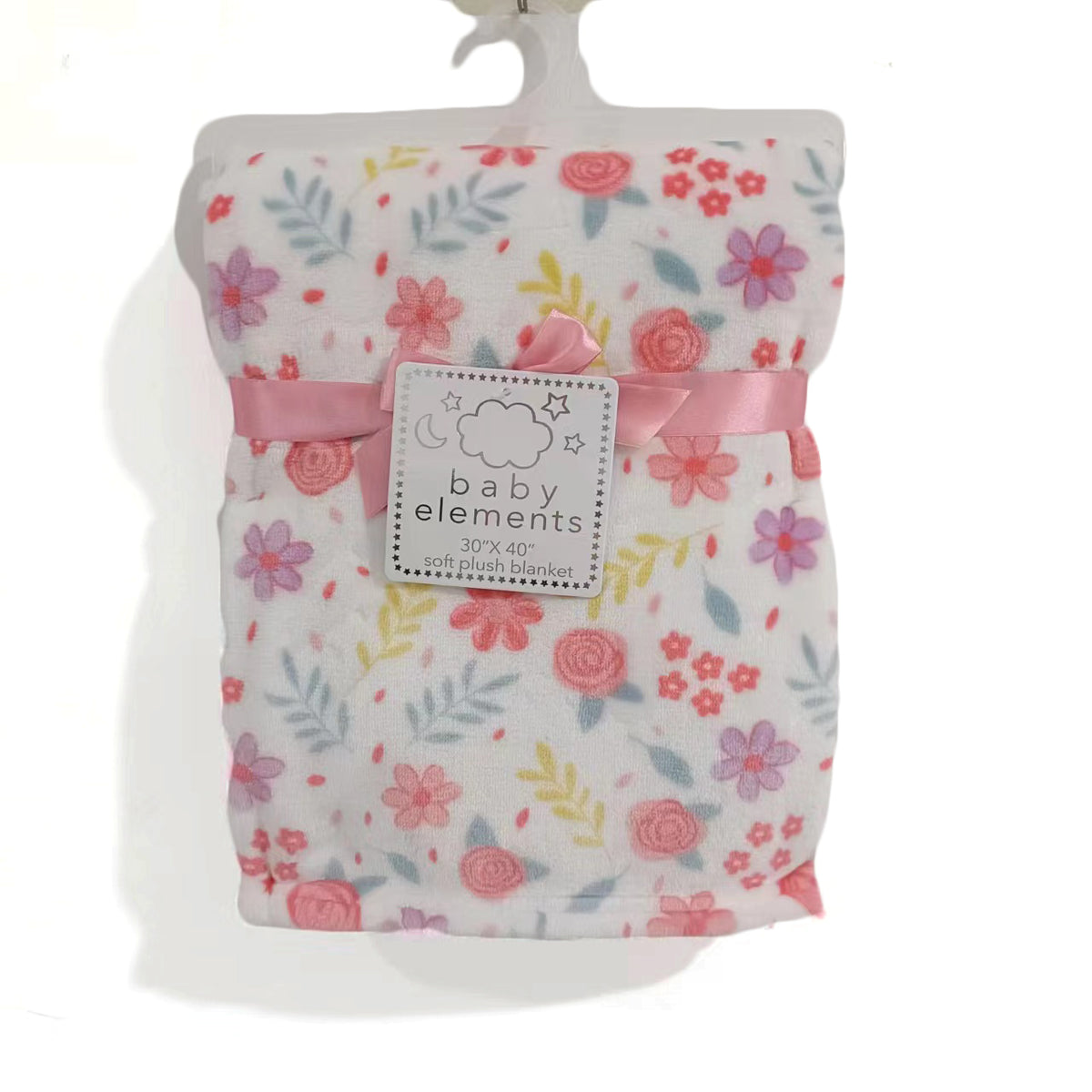 30 x 40 Soft Plush Printed Blankets - Floral & Leaf