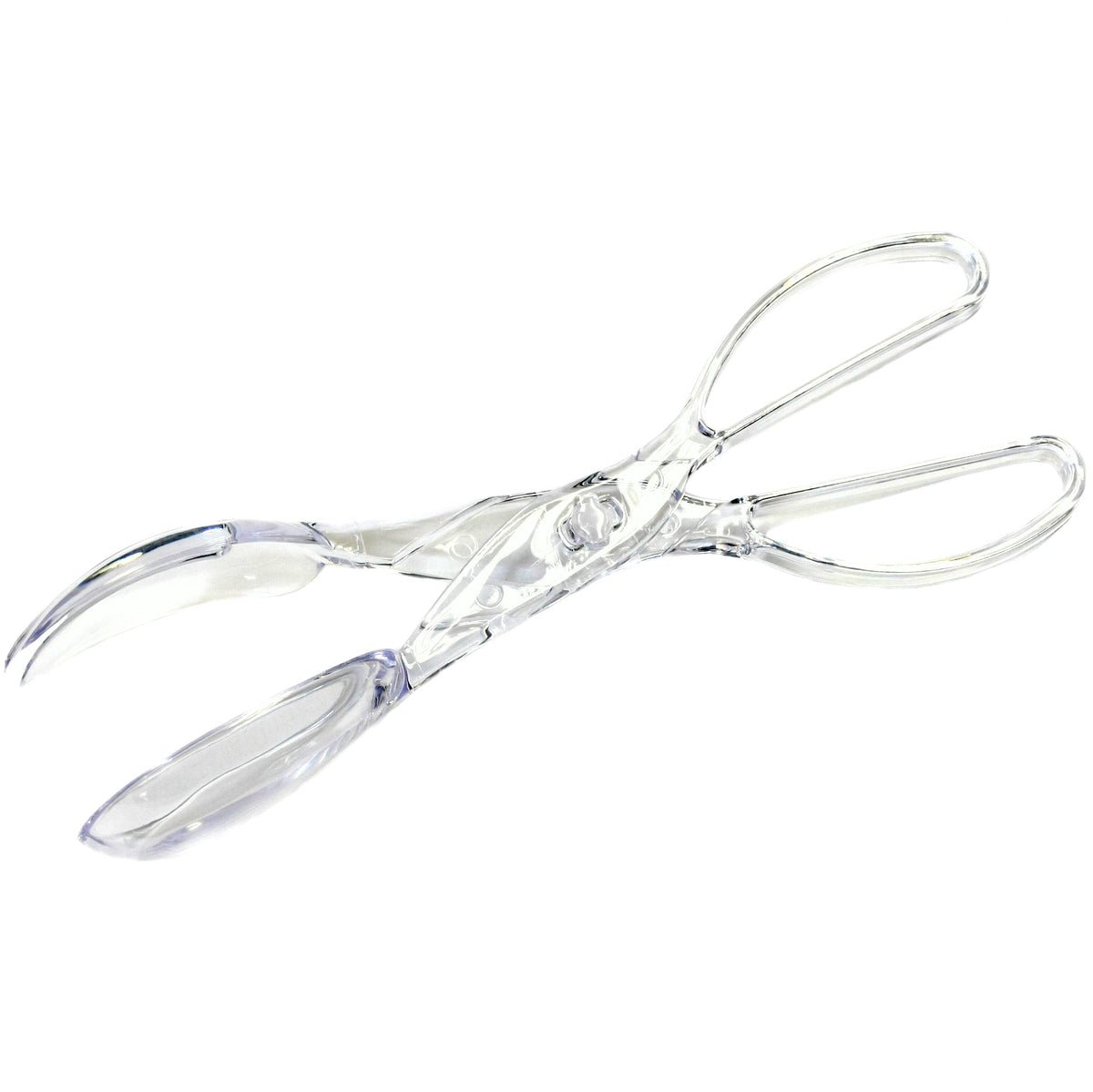 Premium Clear Salad Tongs