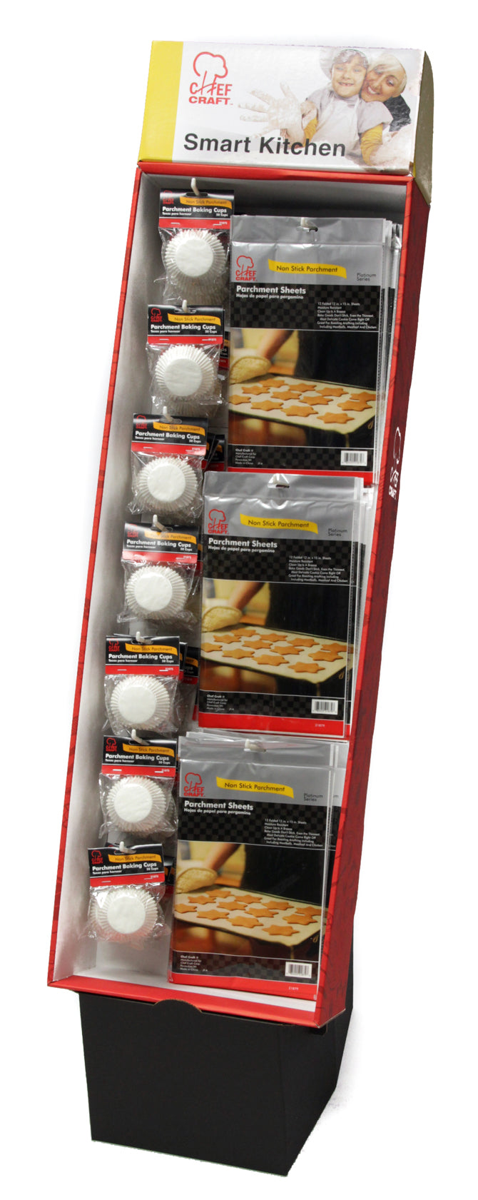 Parchment Paper in Floor Display