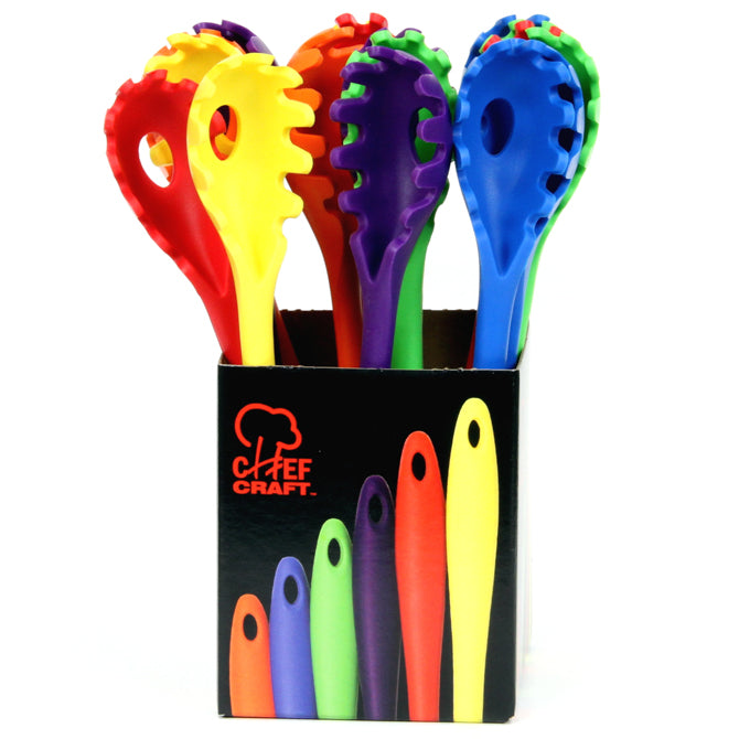 Silicone Spaghetti Forks Shelf in Floor Display