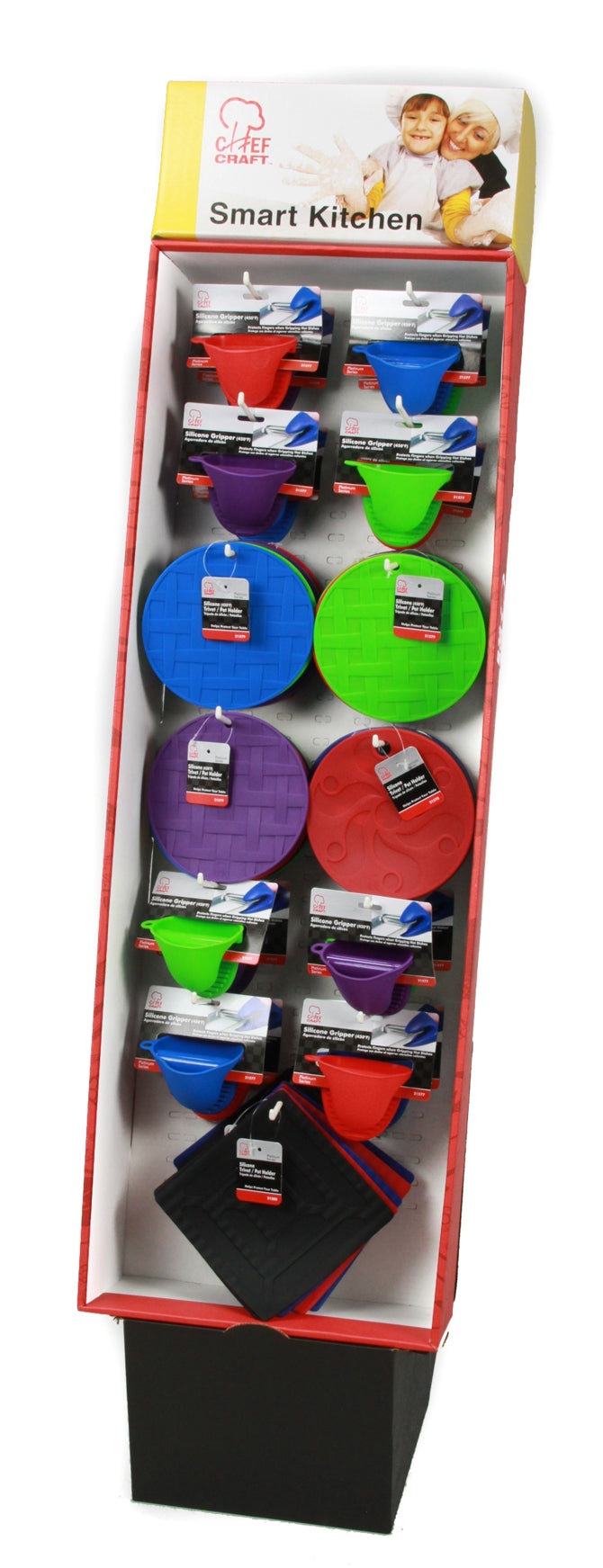Trivets/Grabbers in Floor Display