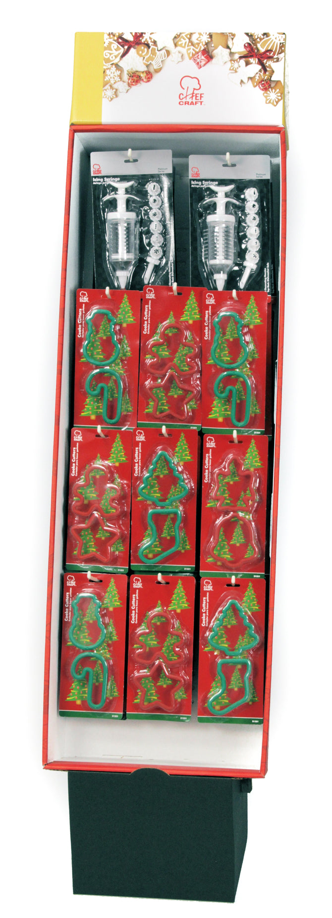 Christmas Cookie Decorating in Floor Display