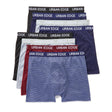 Men's Solid & Striped Urban Edge Boxer Briefs - Sizes Medium-2XL- 8 Pack