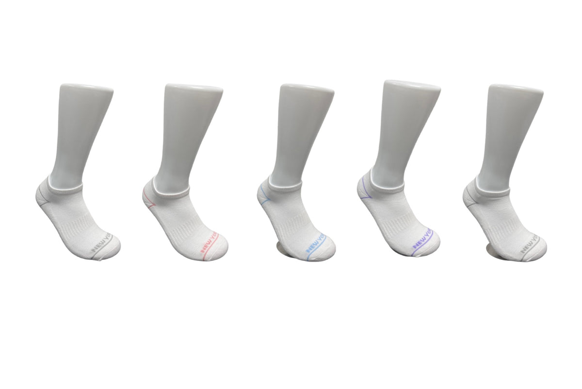 Women's Low Cut Socks - White - Size 9-11