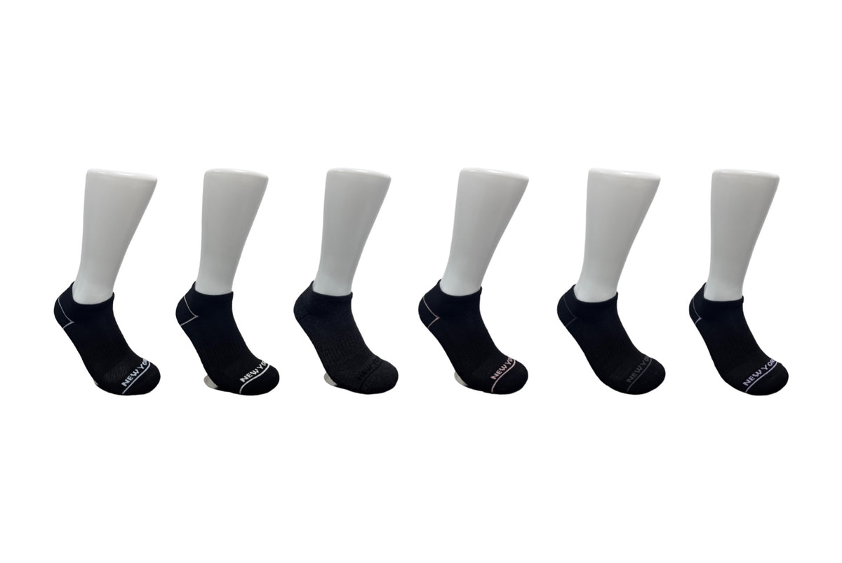 Women's Low Cut Socks - Black - Size 9-11