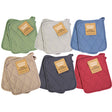 Pot Holders 2pk 7x8 6assorted Colors Silver, Sage, Camel, Soft Red, Charcoal, Blue