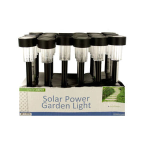 Solar Power Garden Light Countertop Display