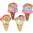 Dog Toy Plush With Squeaker 9 Inch Ice Cream Cone Assortment