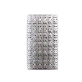 72 Piece Cubic Zirconia Earring Refill Board