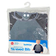 Bumkins Gray Absorbent Sleeved Bib