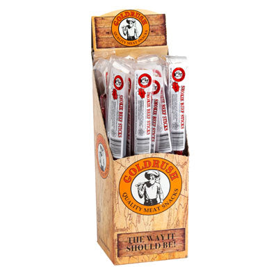 Beef Sticks Spicy 2x24pc 1oz Counter Display Sell In Usa Only