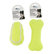 Tennis Ball Material Dog Toy in Assorted Fun Shapes