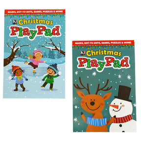 Christmas Play Pads 2 Assorted Counter Display