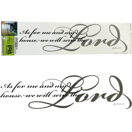 Main Street Wall Creations Translucent Wall Stickers in Journal Quote Designs Assortment