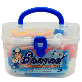 14 Piece Doctor Kit in Carrying Case Medical Toy Set