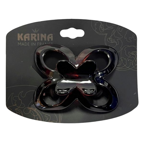 Karina French Couture Hair Elastic with Butterfly Design Attached