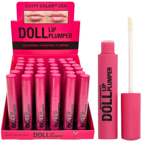 City Color Clear Lip Plumper in Countertop Display
