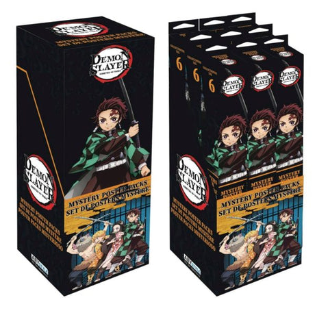 Demon Slayer Mystery 2 Pack Posters in PDQ Display