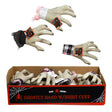 Amputated Zombie Halloween Hand Prop W/cuff Decor 3ast In 12pc Pdq