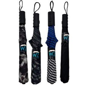 Weather Zone 39" Folding Umbrella with Push Open Button in Assorted Prints