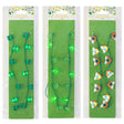 Necklace St Pat 8 Led Light Up 3 Asst Shamrock/hat/rainbow Pb/insert Card/36in L