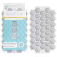 Ice Cube Tray W/lid Silicone/honeycomb Shape/makes 37 Cubes