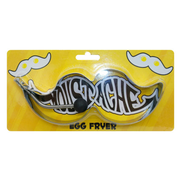 Novelty Mustache Egg Fryer and Cookie Cutter