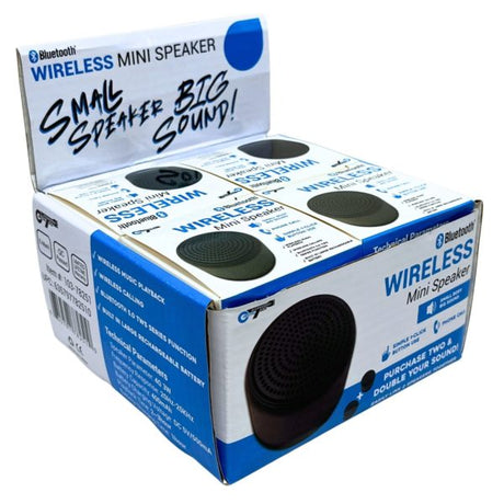 Wireless Mini Bluetooth Speaker in PDQ Display