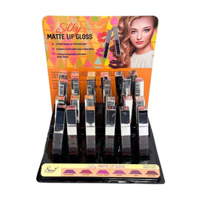 Silky Matte Lipgloss in Countertop Display