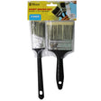 2 Pack Nylon Bristle Paint Brush Set