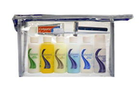 Unisex Value Travel Hygiene Convenience Kits - 9 pc. in Zippered Vinyl Bag