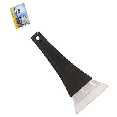 Ice Scraper 8.8in Pp & Ps Auto Hangtag