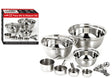 12-Piece Stainless Steel Mix & Measure Sets